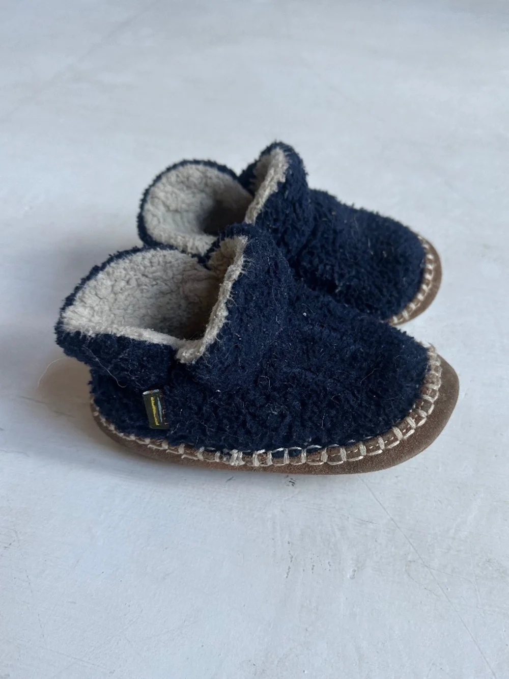 LL Bean Kids Cozy Slipper Booties 7-8